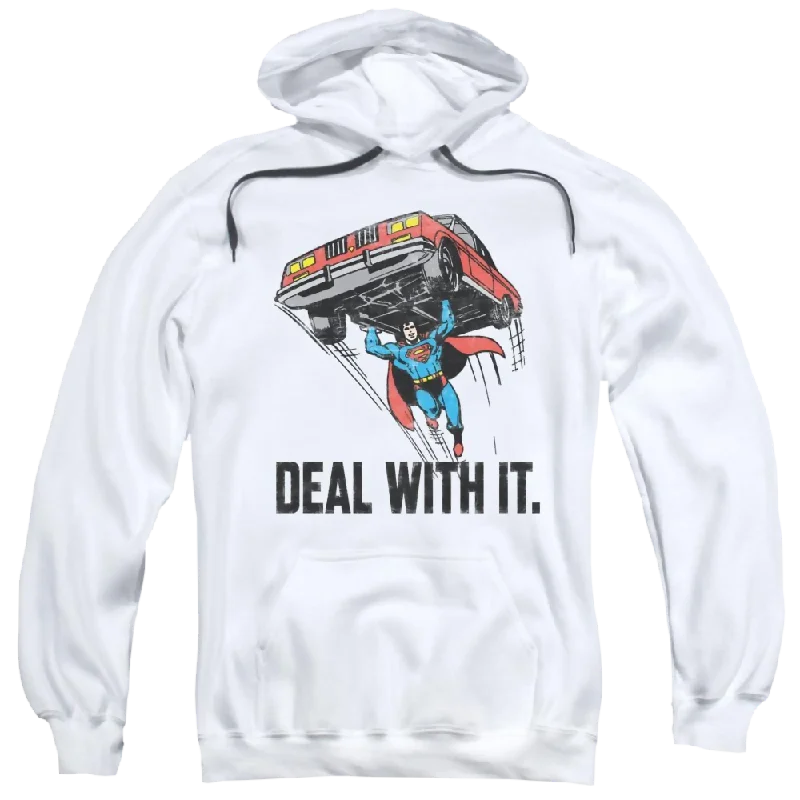 DC Comics Deal With It - Pullover Hoodie Alpaca Blend Soft