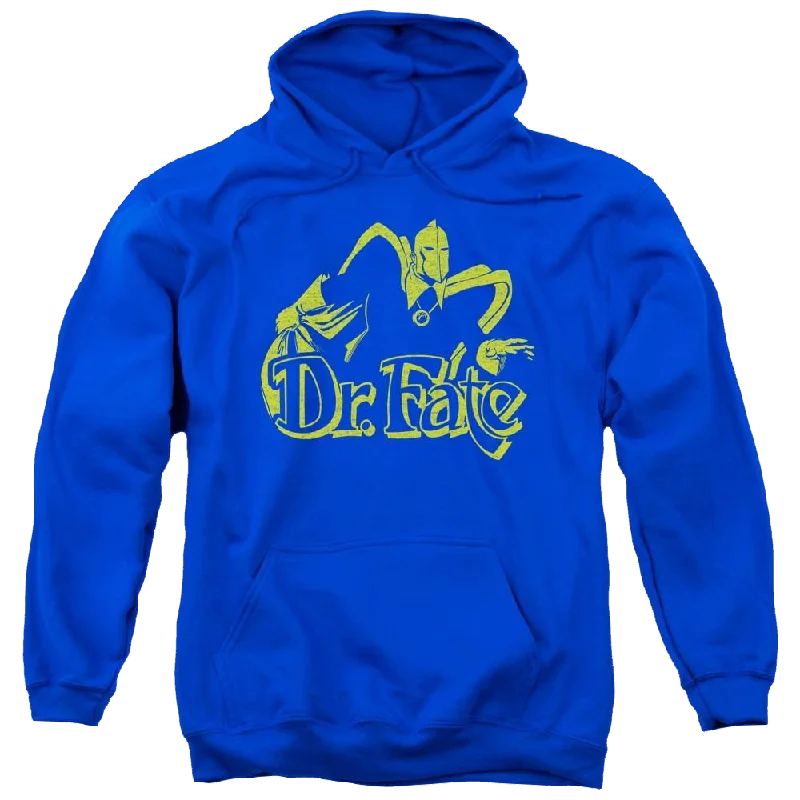 DC Comics One Color Fate - Pullover Hoodie Button Front Sweater