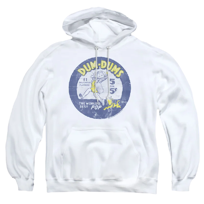 Dum Dums Pop Parade - Pullover Hoodie Batwing Sleeve Top