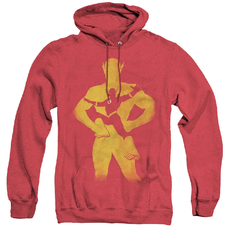Flash, The Flash Knockout - Heather Pullover Hoodie Open Neck Pullover