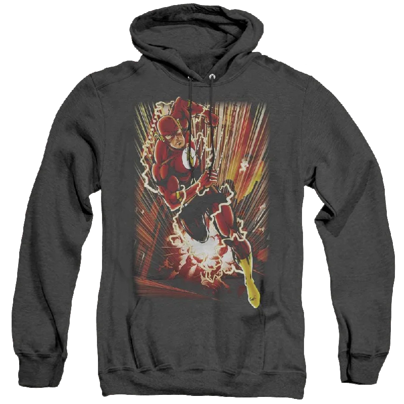 Flash, The Street Speed - Heather Pullover Hoodie Hooded Pullover Sweater