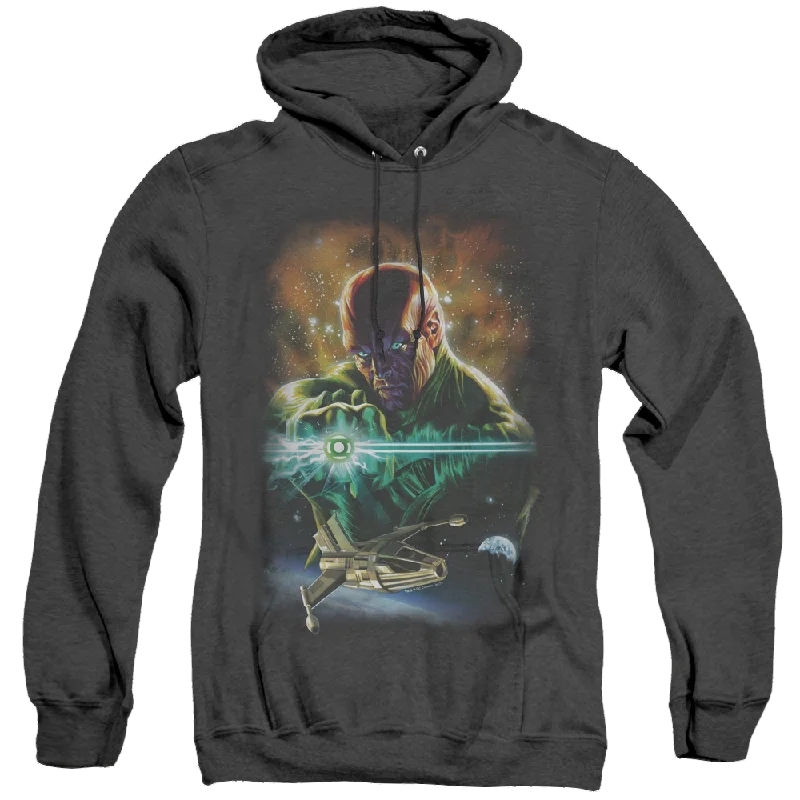 Green Lantern Abin Sur - Heather Pullover Hoodie Angora Wool Cozy