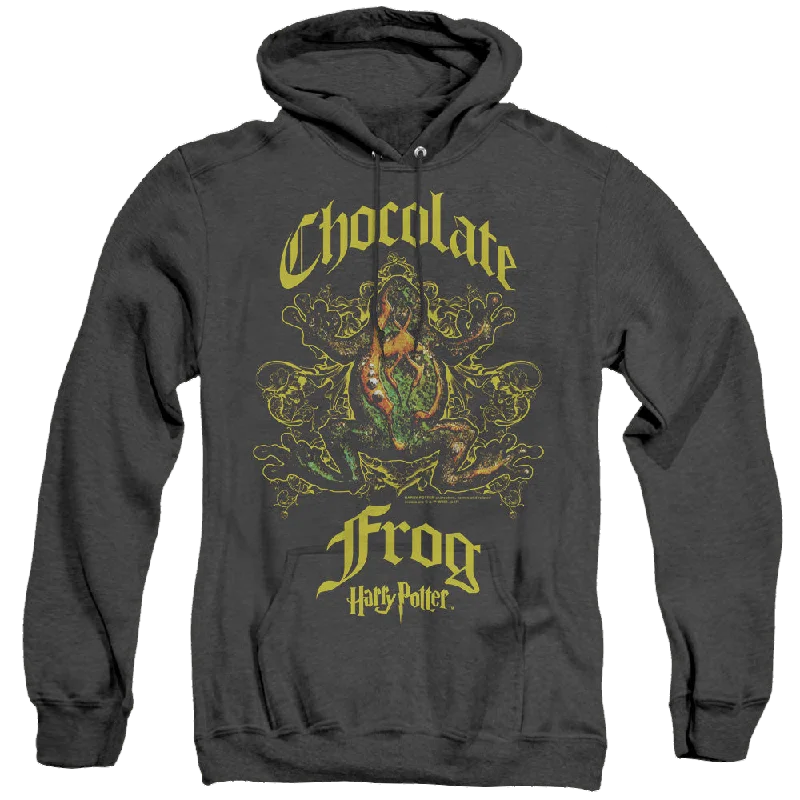 Harry Potter Chocolate Frog - Heather Pullover Hoodie Soft Wool Sweater
