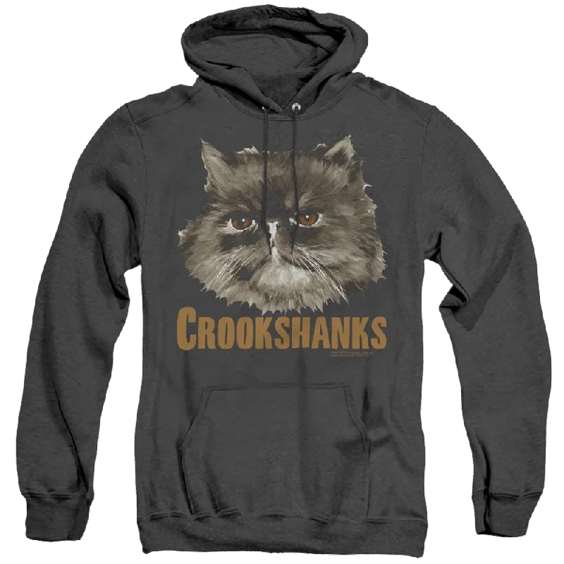 Harry Potter Crookshanks - Heather Pullover Hoodie Scalloped Neck Pullover