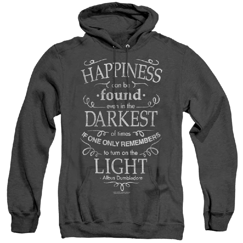 Harry Potter Happiness - Heather Pullover Hoodie Port Neck Pullover