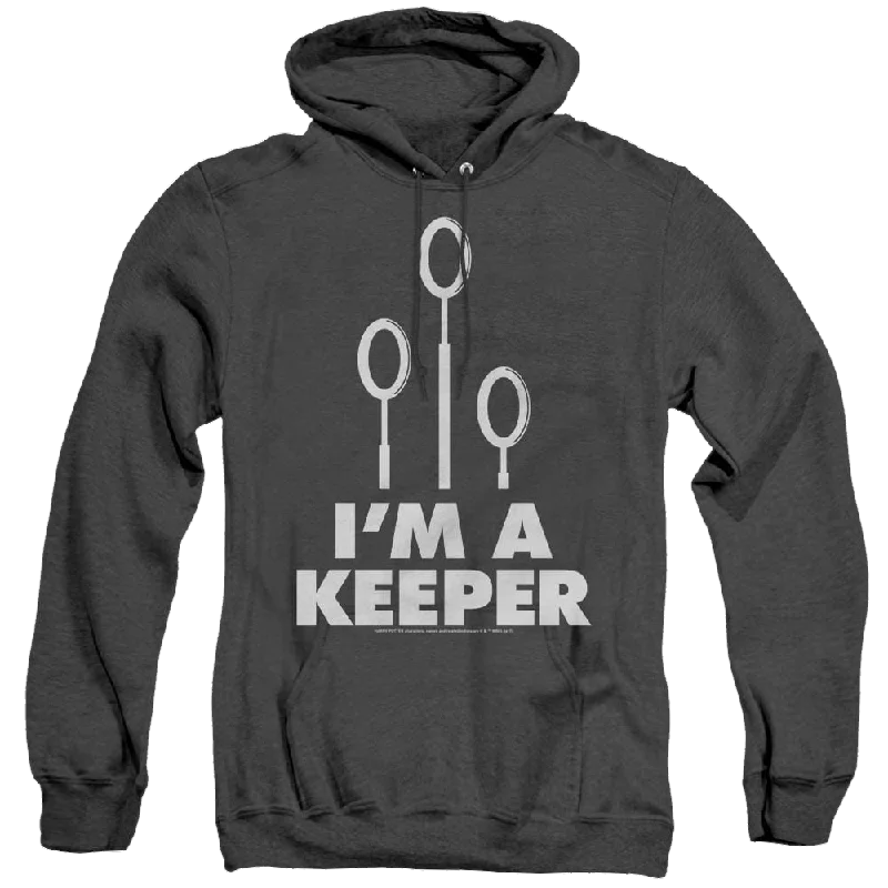 Harry Potter Keeper - Heather Pullover Hoodie Sabrina Neck Pullover