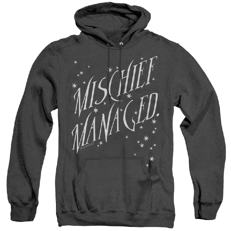 Harry Potter Mischief Managed 4 - Heather Pullover Hoodie Open Front Cardigan