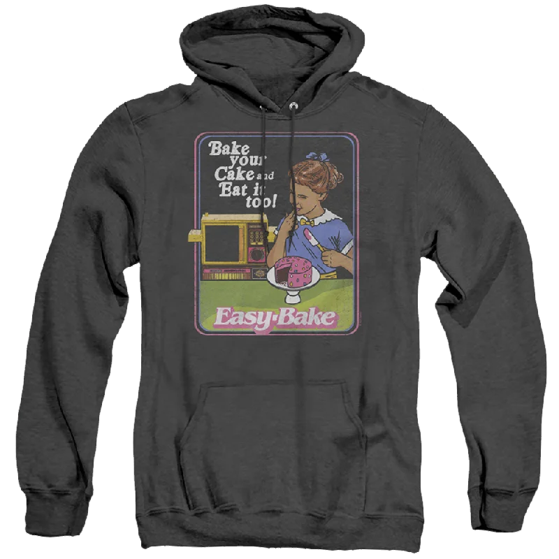 Easy Bake Oven Bake Your Cake - Heather Pullover Hoodie Thick Cable Knit