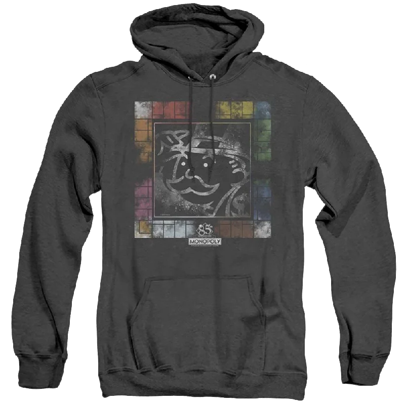 Monopoly Dusty Game Board - Heather Pullover Hoodie Blouson Sleeve Pullover
