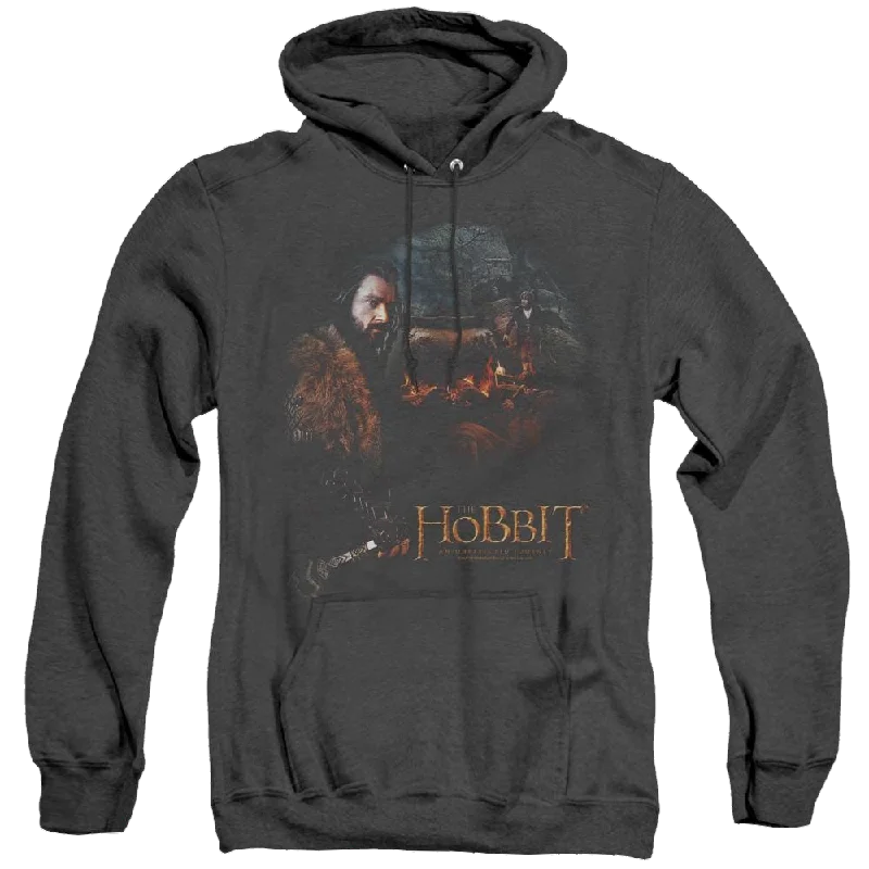 Hobbit Movie Trilogy, The Cauldron - Heather Pullover Hoodie Honey Neck Pullover