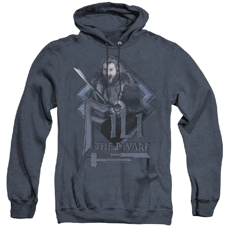 Hobbit Movie Trilogy, The Fili - Heather Pullover Hoodie Square Neck Pullover