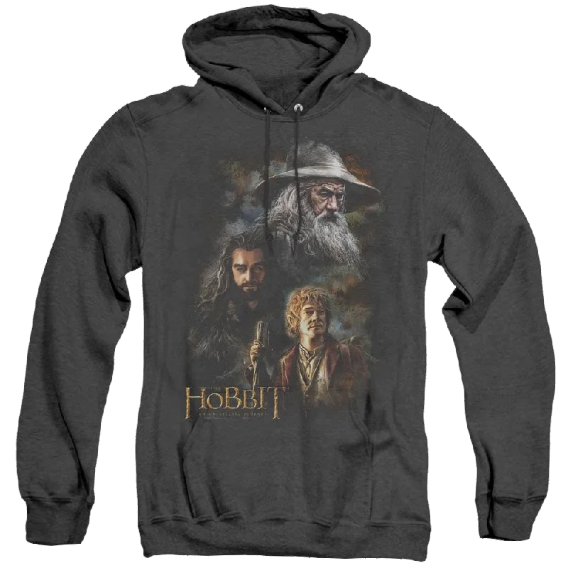 Hobbit Movie Trilogy, The Painting - Heather Pullover Hoodie Oblong Neck Pullover