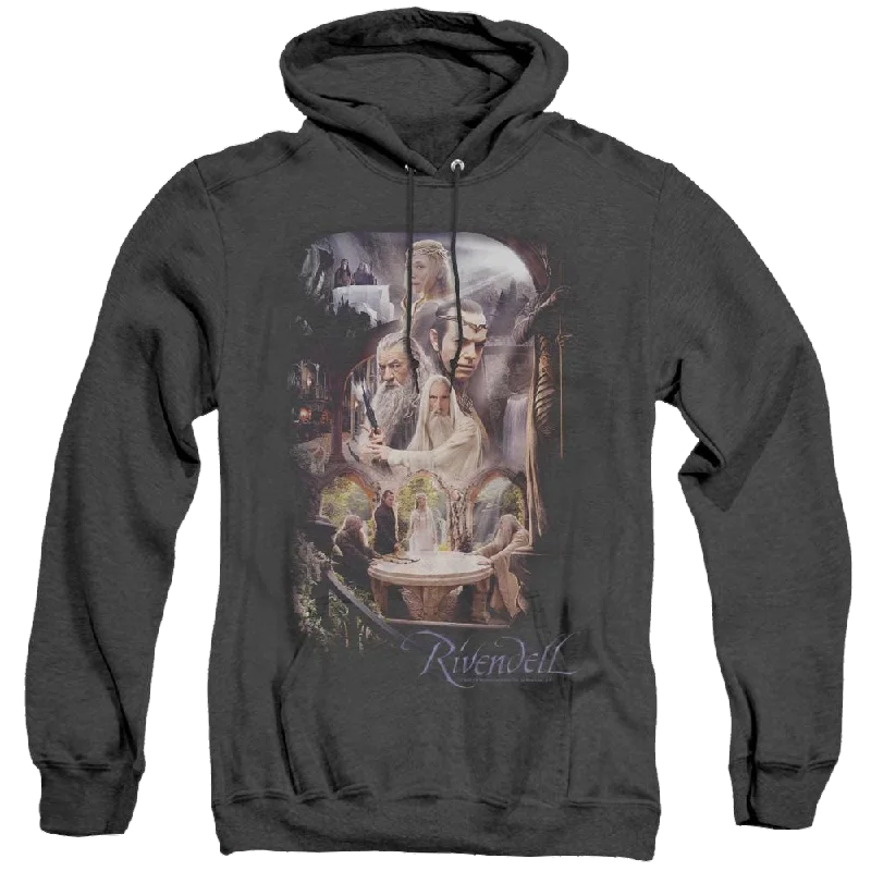 Hobbit Movie Trilogy, The Rivendell - Heather Pullover Hoodie Boat Neck Sweater