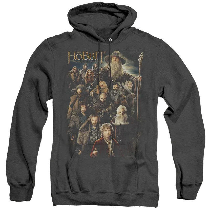 Hobbit Movie Trilogy, The Somber Company - Heather Pullover Hoodie Turtleneck Warm Pullover Hobbit Movie Trilogy, The Somber Company - Heather Pullover Hoodie Turtleneck Warm Pullover