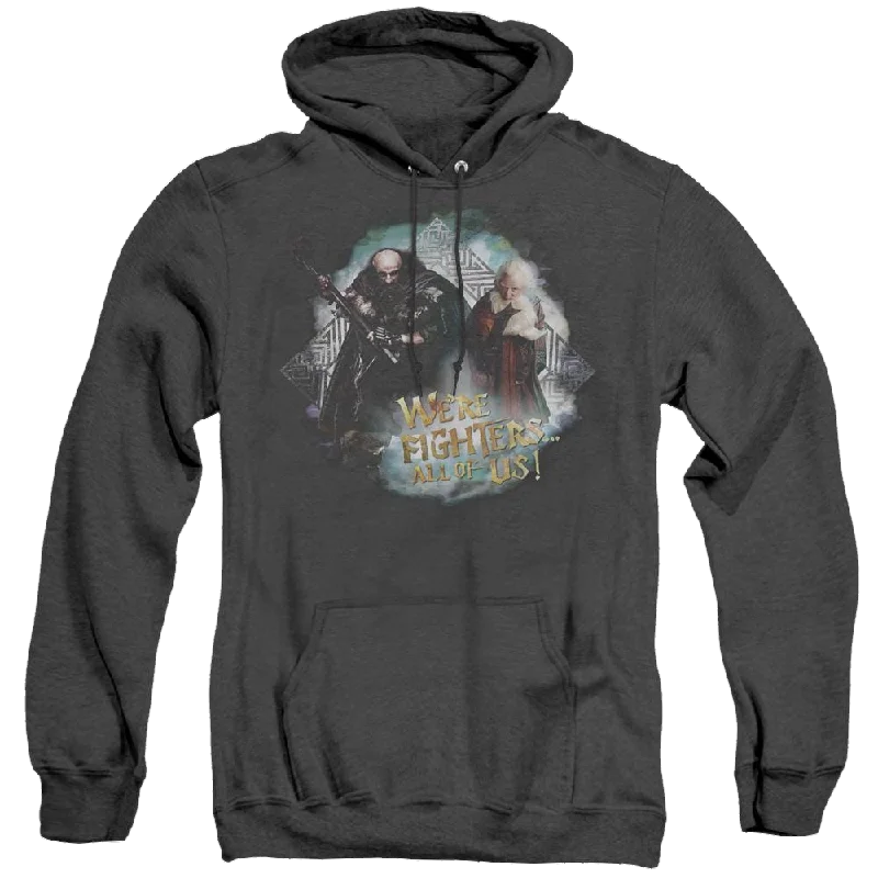 Hobbit Movie Trilogy, The Were Fighers - Heather Pullover Hoodie V-Neck Stylish Pullover Hobbit Movie Trilogy, The Were Fighers - Heather Pullover Hoodie V-Neck Stylish Pullover