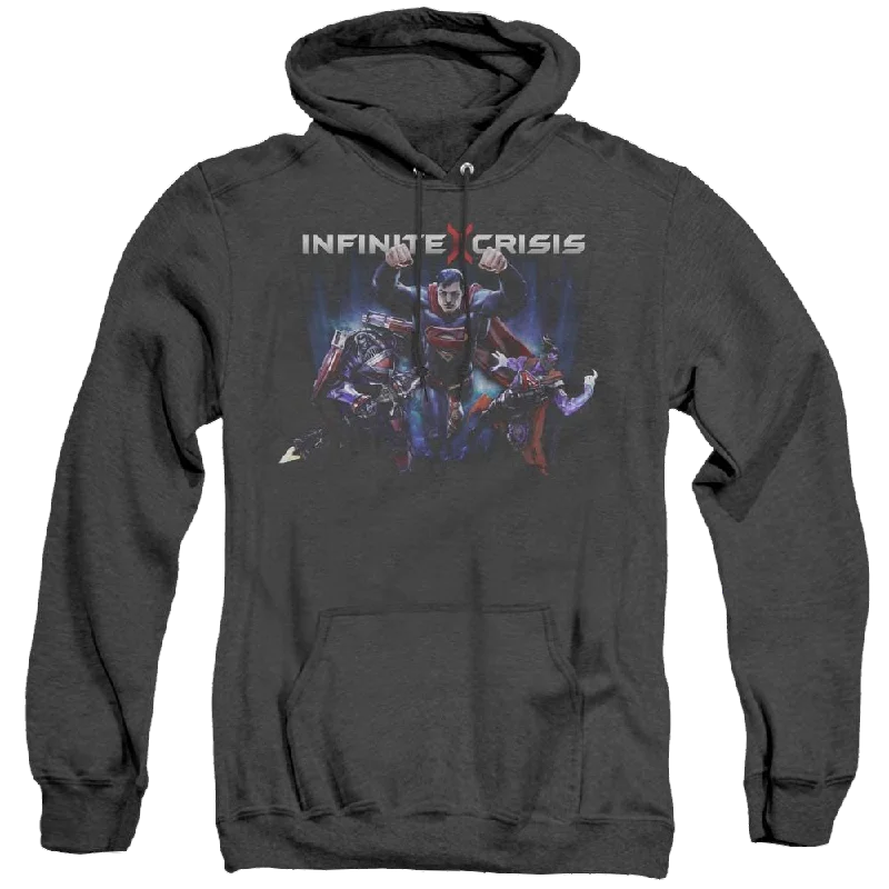 Infinite Crisis Ic Super - Heather Pullover Hoodie Kimono Neck Pullover