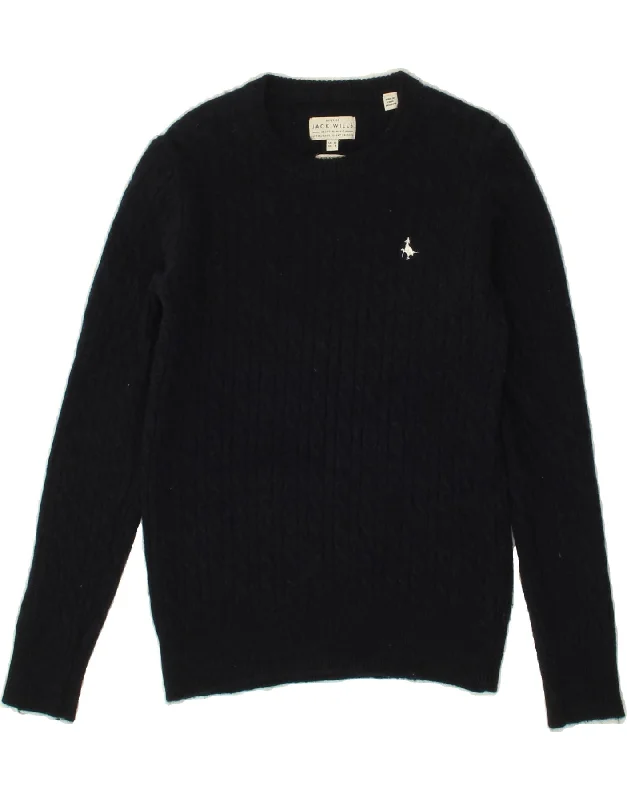JACK WILLS Womens Boat Neck Jumper Sweater UK 12 Medium Navy Blue Sweater Knitwear Pullover JACK WILLS Womens Boat Neck Jumper Sweater UK 12 Medium Navy Blue Sweater Knitwear Pullover