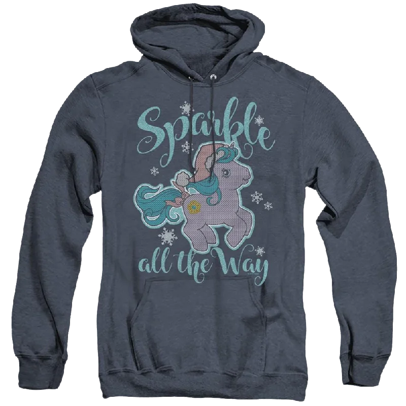 My Little Pony Classic Sparkle All The Way 2 - Heather Pullover Hoodie Cowl Neck Pullover