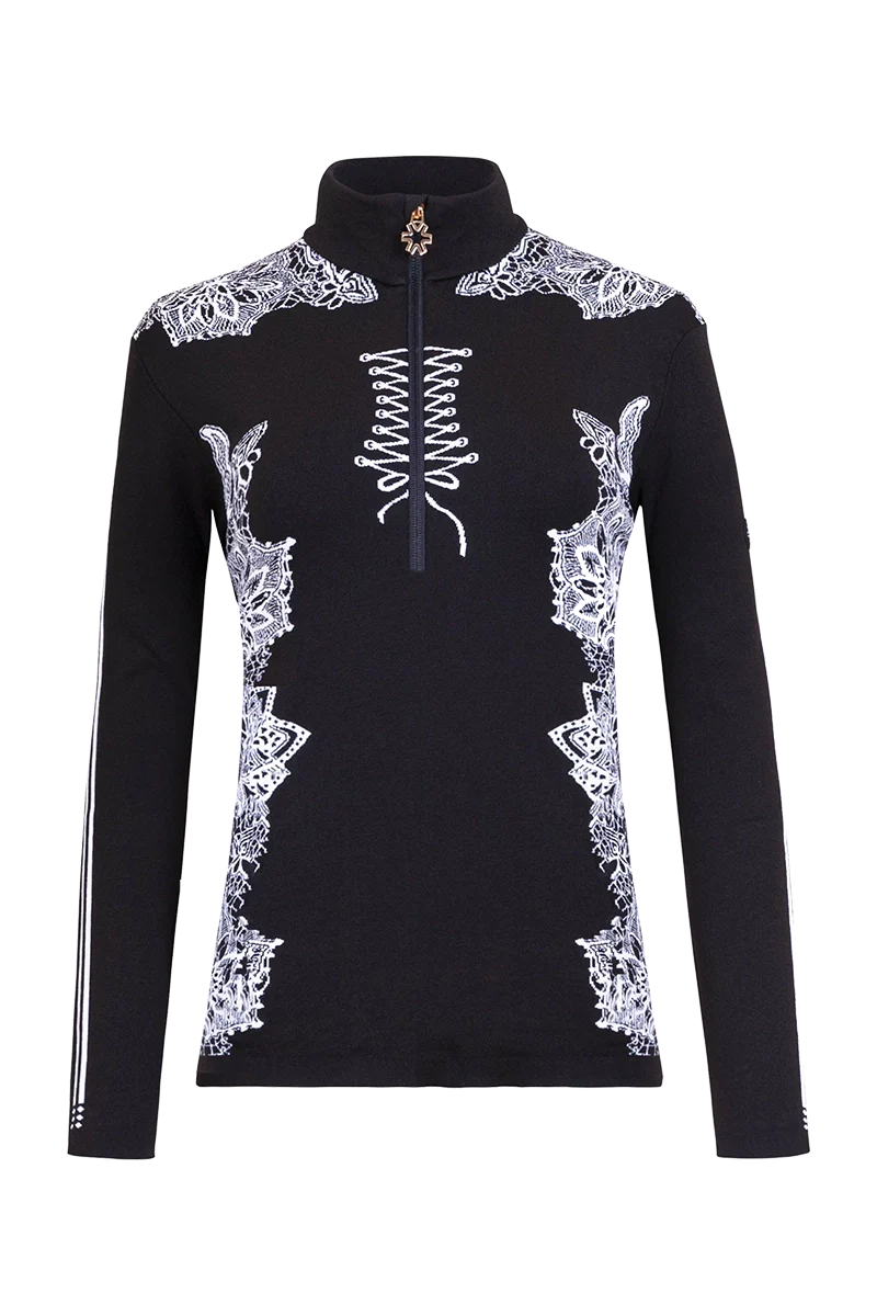 Ortensia Ski Lace Sweater Satin Fabric Silk Fabric Chiffon Fabric