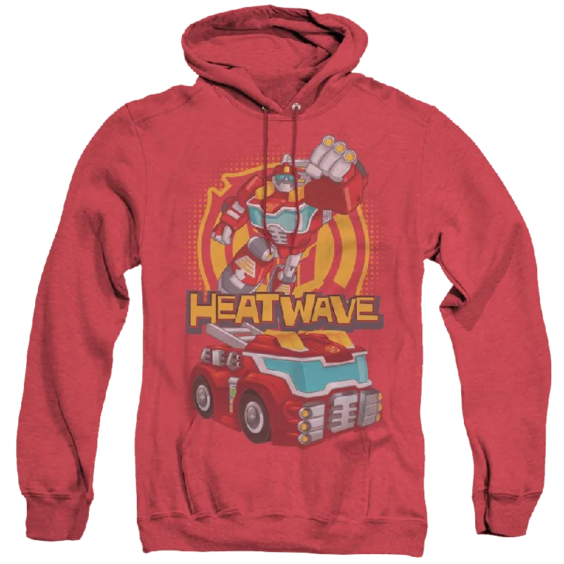 Transformers Heatwave - Heather Pullover Hoodie Slit Sleeve Stylish