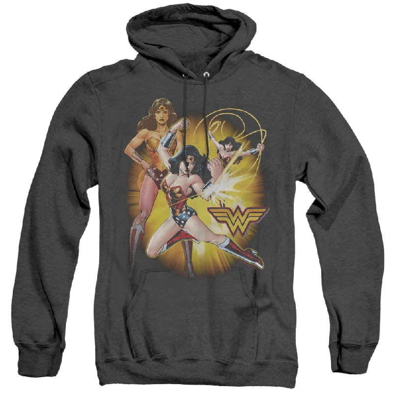 Wonder Woman Wonder Woman - Heather Pullover Hoodie Besom Neck Pullover