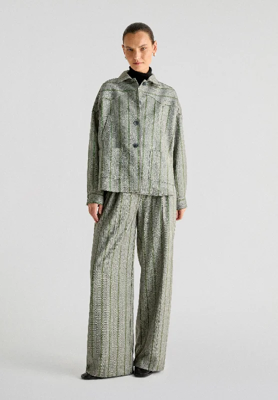 WIDE LEG TROUSERS WITH DARTS Trousers versatile functional