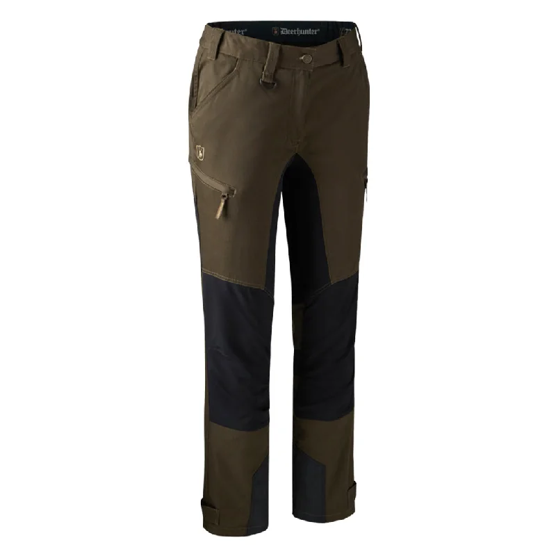 Deerhunter Womens Roja Trousers Fallen Leaf Trousers Yoga Stretchy
