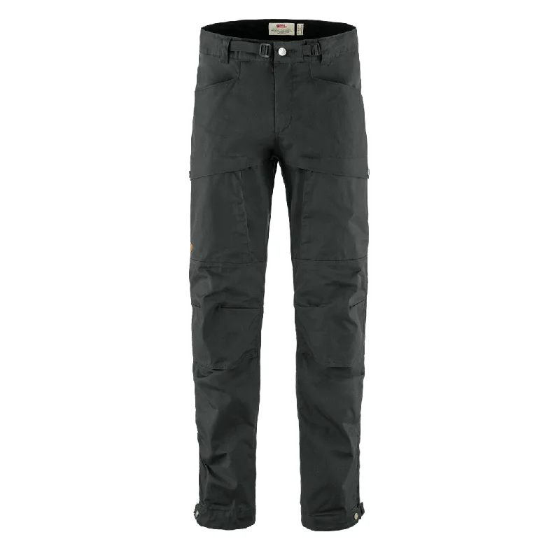 Fjallraven Womens Singi X-Trousers Short Leg Dark Grey Skinny Trousers Denim Stretchy