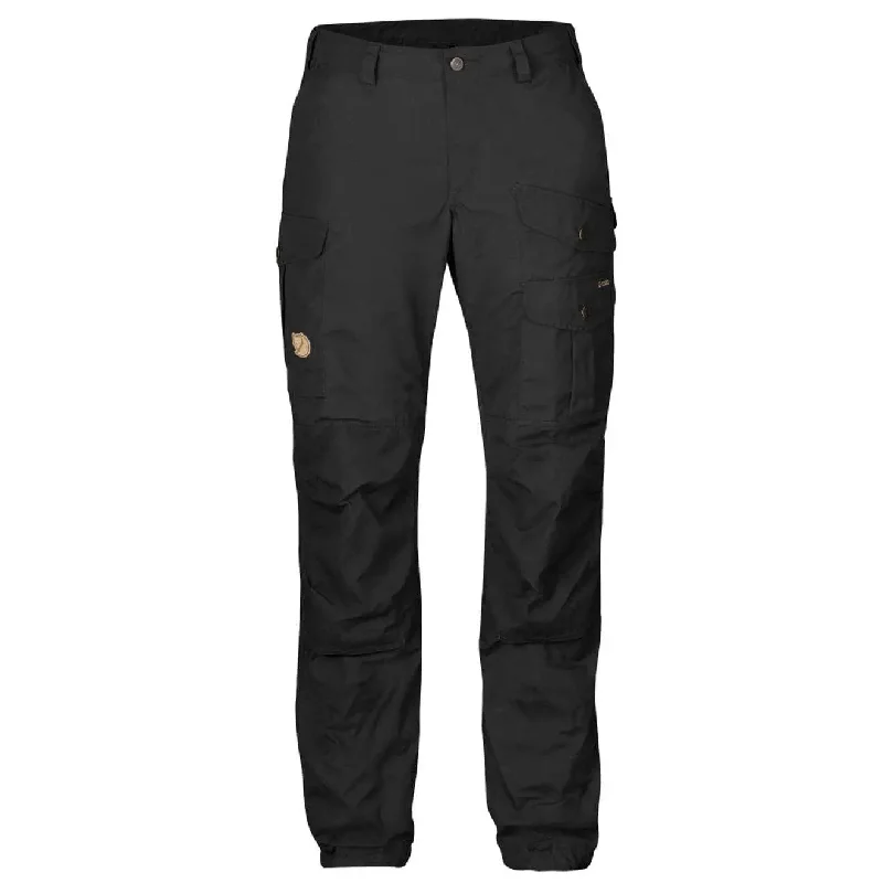 Fjallraven Womens Vidda Pro Trousers Regular Black / Black Trousers Vintage Classic