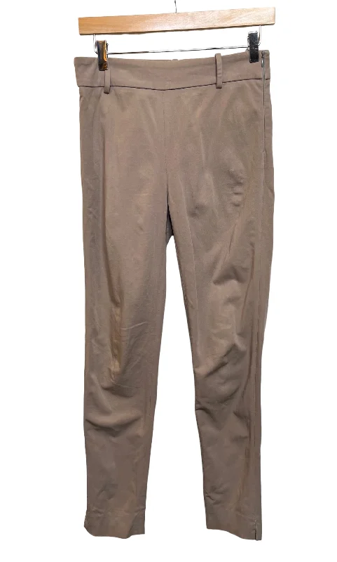 Peserico Women’s Dark Cream Trousers (28x32) Trousers stylish elegant