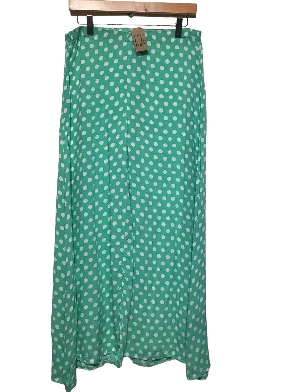 Polka Dot Trousers (Size L) Trousers Wedding White