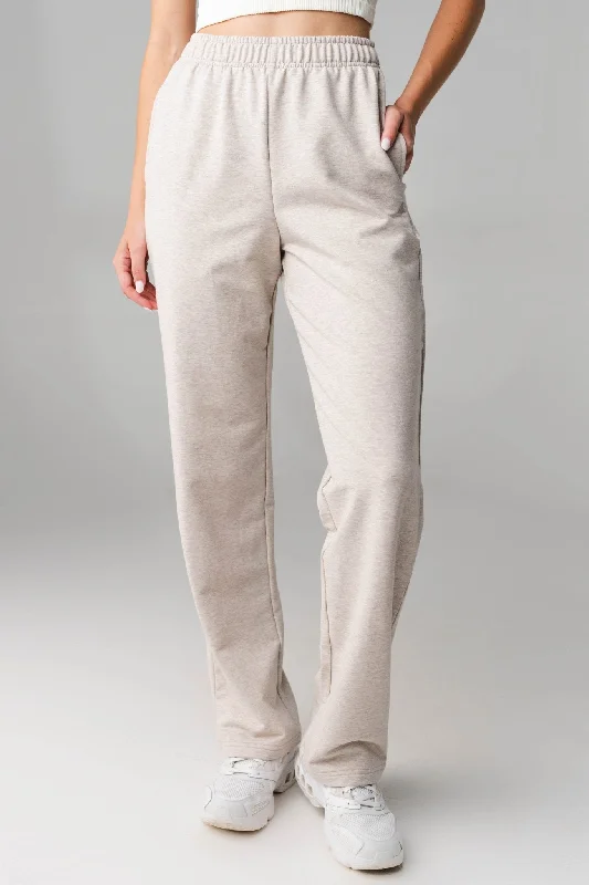Vitality Studio Trouser - Antler Marl Trousers Formal Black