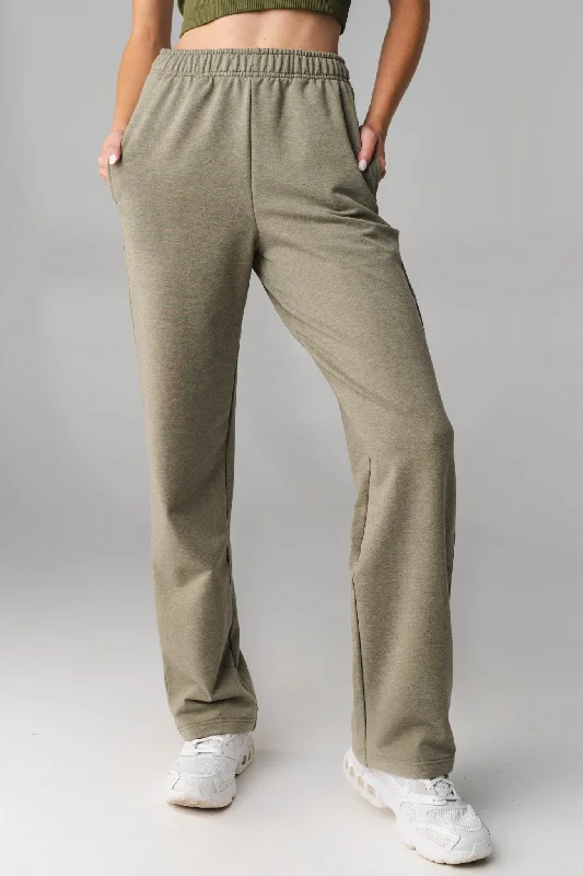 Vitality Studio Trouser - Matcha Marl Trousers Favorite Customer