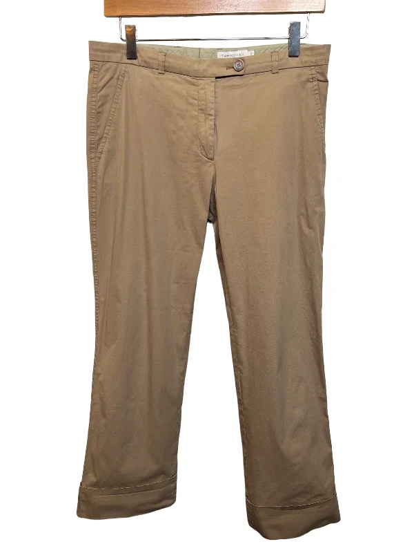 Women’s Tan Straight Leg Trousers (W32) Trousers Occasion Special