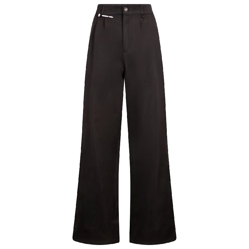 Womens Asti Trousers Black - AW24 Trousers Spring Floral