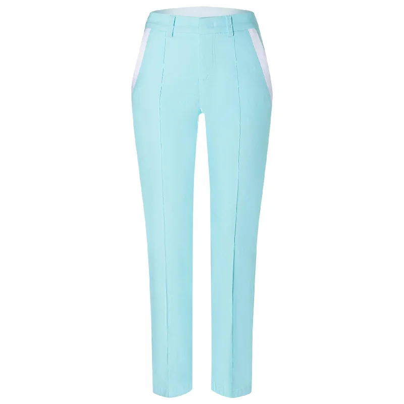 Womens Elli-G Lightweight Stretch Trousers Clearwater - SS24 Trousers sophisticated sleek