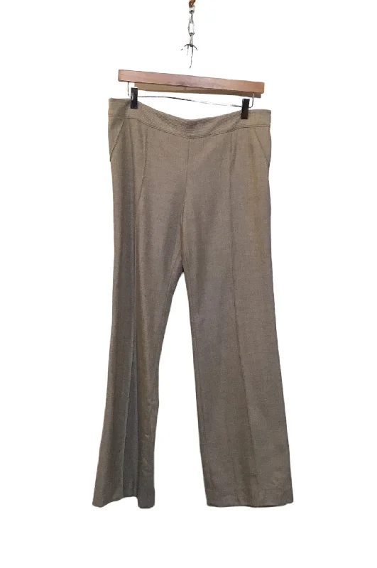 Woollen Trousers (Size M) Cropped Trousers Casual Linen