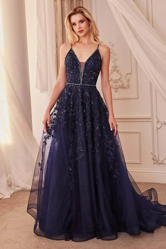 Andrea and Leo A1251 - Adorned Tulle Gown