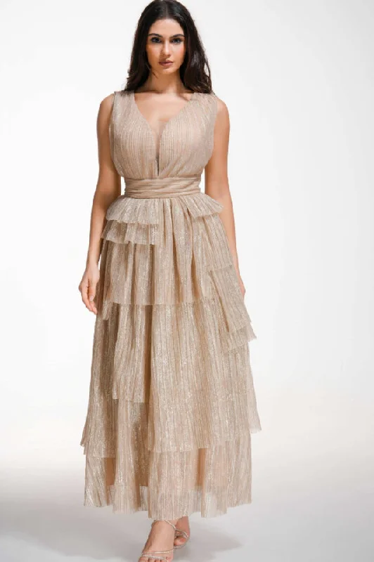 Asymmetric Blingy Dress
