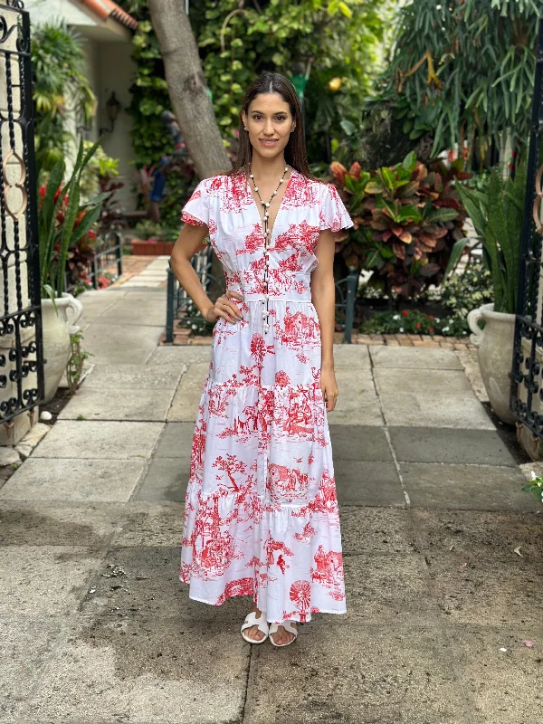Blanca Sleeve Dress Toile