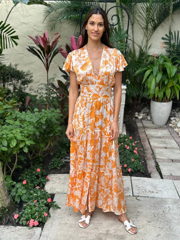 Blanca Sleeve Silk Dress
