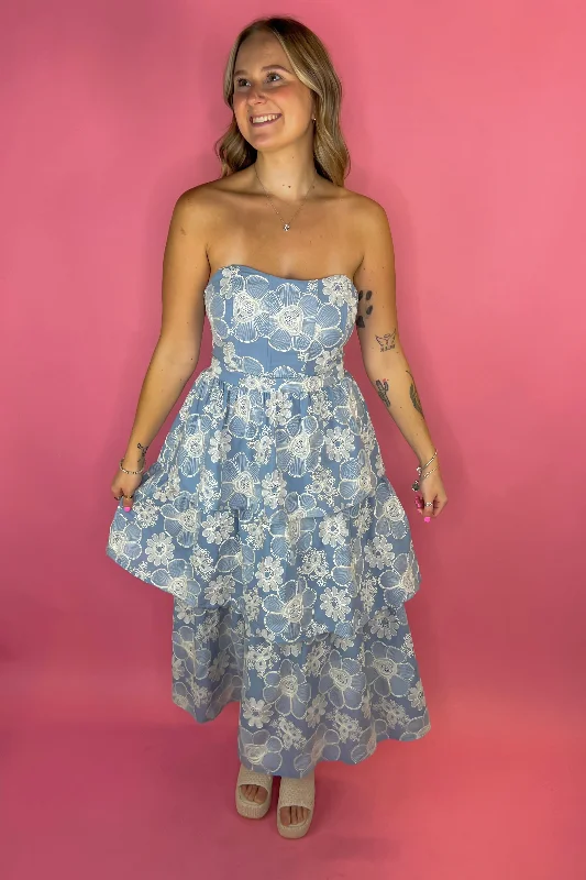Blooming Romance Tiered Dress