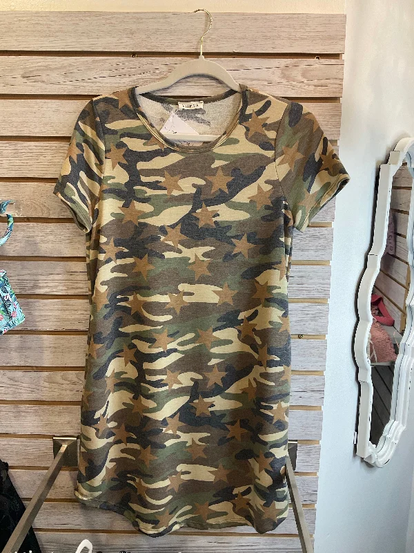 Camo Star dress