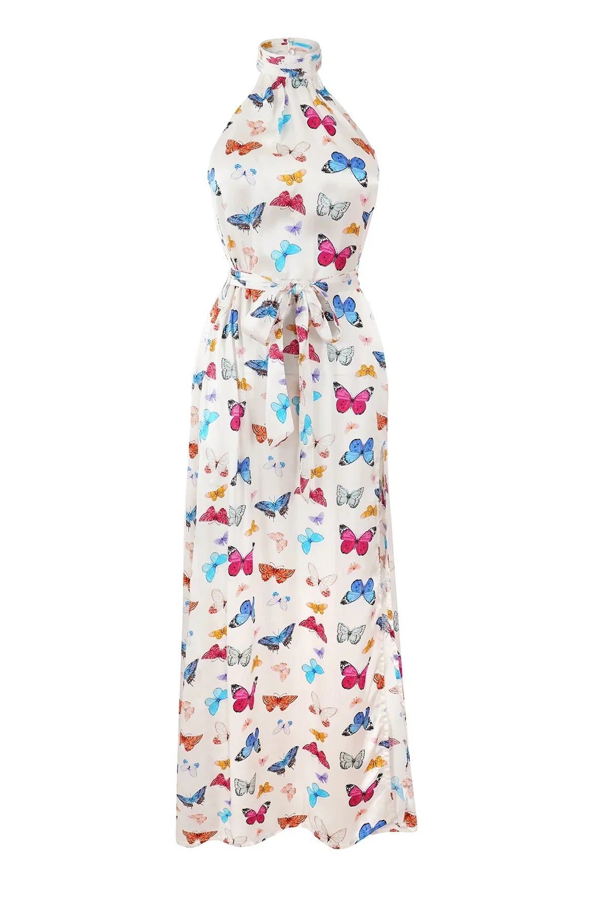 Marlea Chantal Dress Silk Butterfy