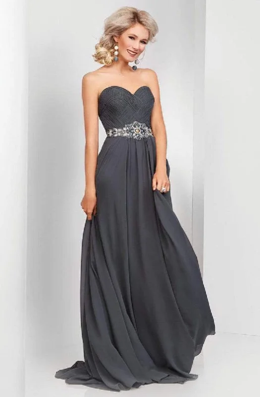 Clarisse - 3523 Ruched Sweetheart A-line Dress