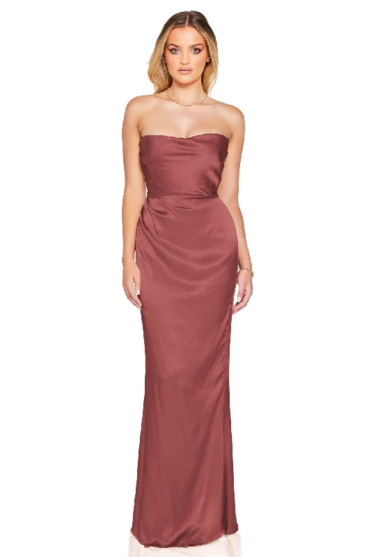 Emelie Strapless Gown