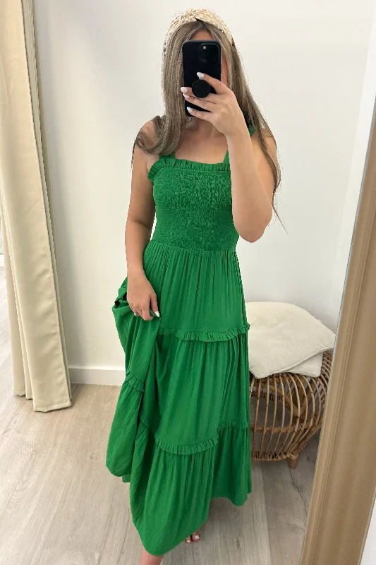 "Find The Adventure" Dress (Green)