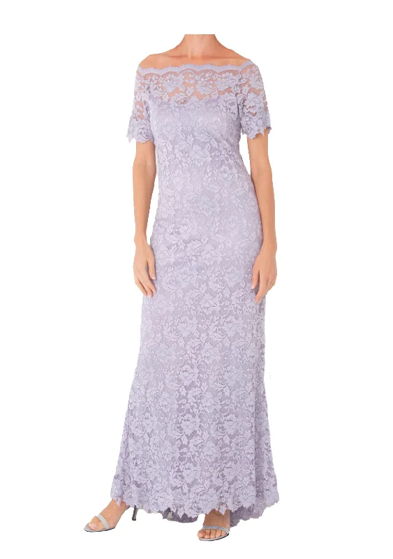 French Lace Dress L634 Cassis