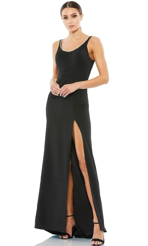 Ieena Duggal 26583 - Jeweled Crepe Evening Gown