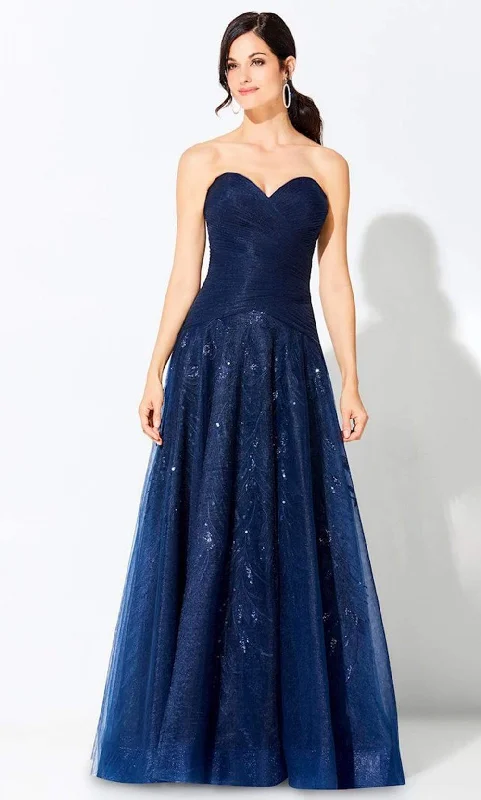 Ivonne D by Mon Cheri - 220D28 Ruched A-Line Gown